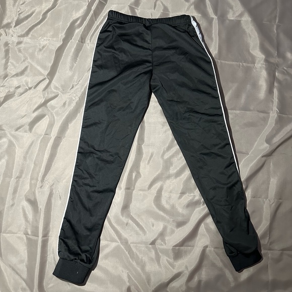 Kappa Black Sports Track Pants Size Medium - Picture 2 of 4